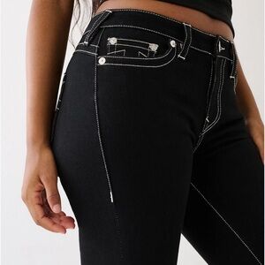 True Religion Women's Black Skinny Jeans